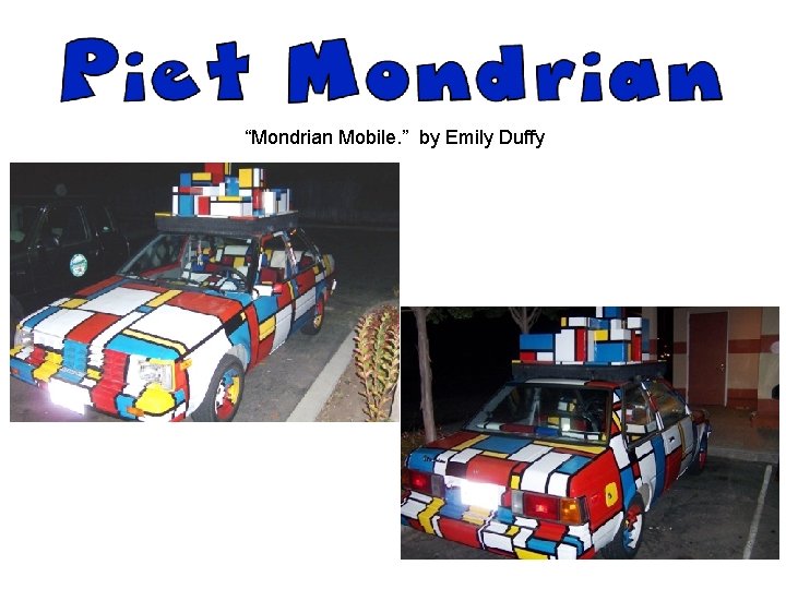 “Mondrian Mobile. ” by Emily Duffy 