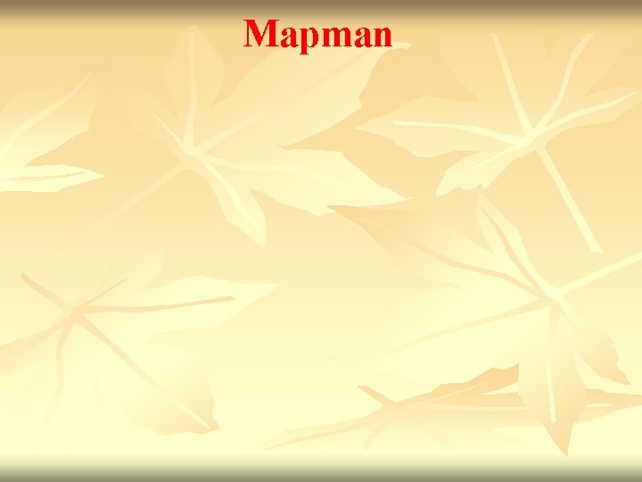 Mapman 