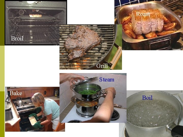 Roast Broil Grill Steam Bake Boil 