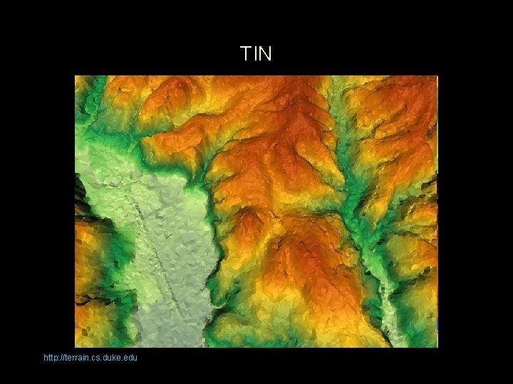 TIN http: //terrain. cs. duke. edu 