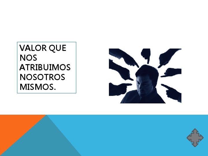 VALOR QUE NOS ATRIBUIMOS NOSOTROS MISMOS. VALOR QUE NOS ATRIBUIMOS NOSOTROS MISMOS.