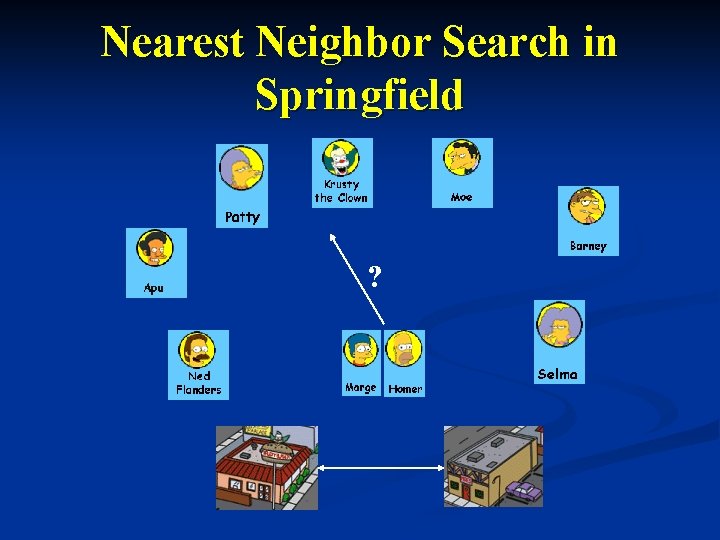 Nearest Neighbor Search in Springfield ? 