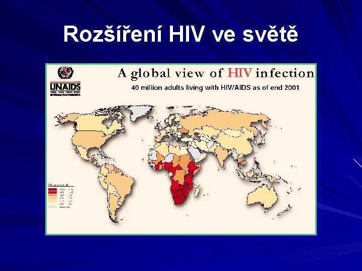 Rozšíření HIV ve světě 