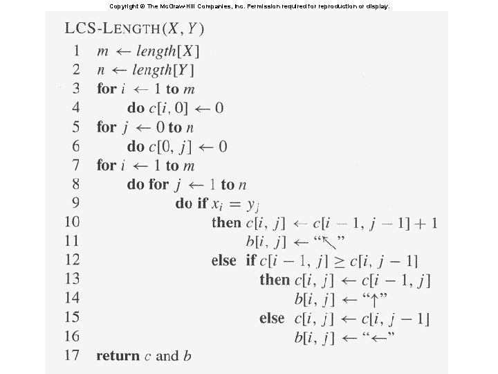 Copyright © The Mc. Graw-Hill Companies, Inc. Permission required for reproduction or display. 