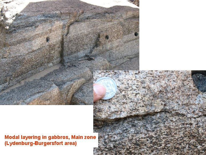 Modal layering in gabbros, Main zone (Lydenburg-Burgersfort area) 