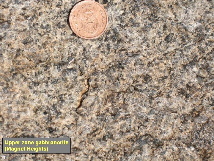 Upper zone gabbronorite (Magnet Heights) 