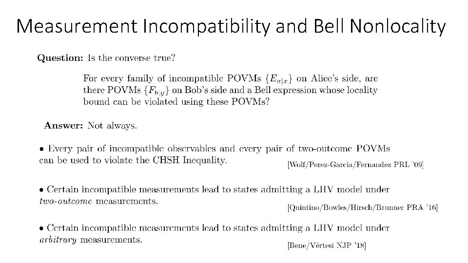 Measurement Incompatibility and Bell Nonlocality 