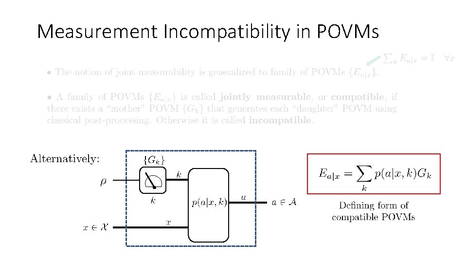 Measurement Incompatibility in POVMs 