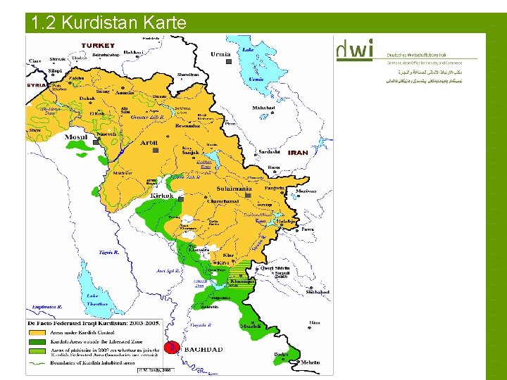 1. 2 Kurdistan Karte … … … … … … 