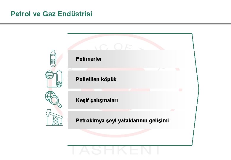Petrol ve Gaz Endüstrisi Polimerler Polietilen köpük Keşif çalışmaları Petrokimya şeyl yataklarının gelişimi 