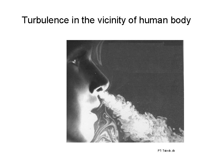 Turbulence in the vicinity of human body PT-Teknik. dk 