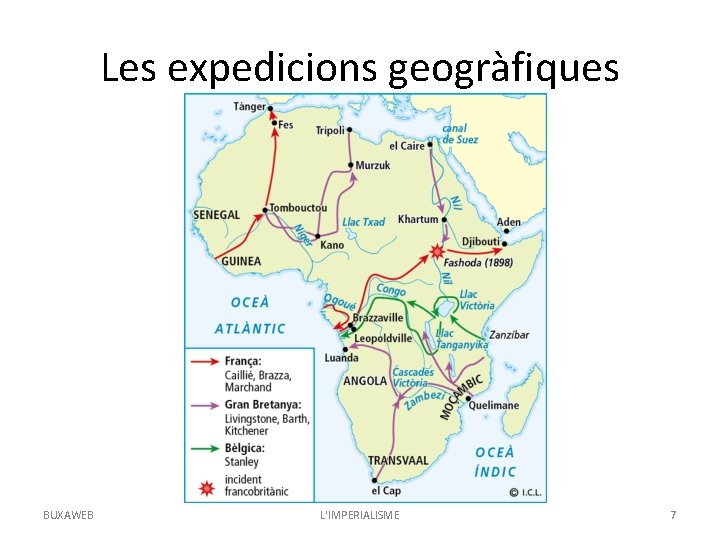 Les expedicions geogràfiques BUXAWEB L'IMPERIALISME 7 