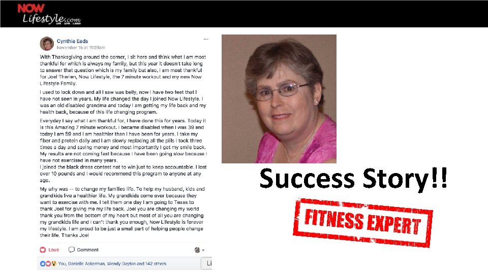 Success Story!! 