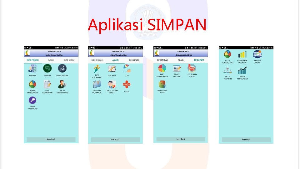 Aplikasi SIMPAN 