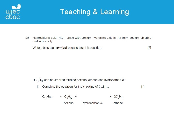 Teaching & Learning 