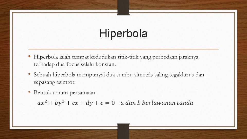 Hiperbola • 