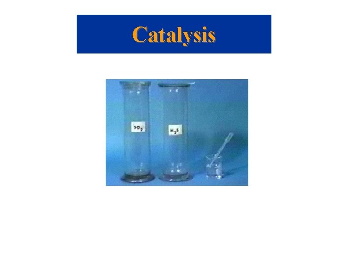 Catalysis 