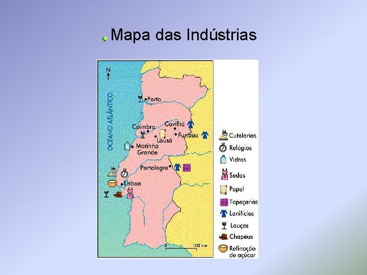 Mapa das Indústrias 