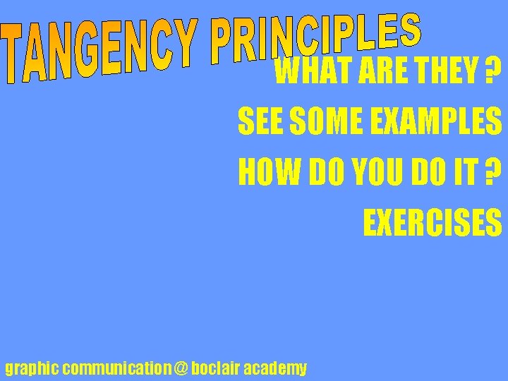 WHAT ARE THEY ? SEE SOME EXAMPLES HOW DO YOU DO IT ? EXERCISES