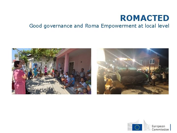 ROMACTED Good governance and Roma Empowerment at local level 
