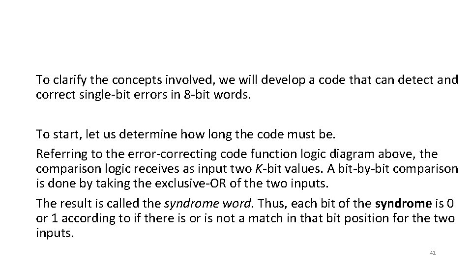 To clarify the concepts involved, we will develop a code that can detect and