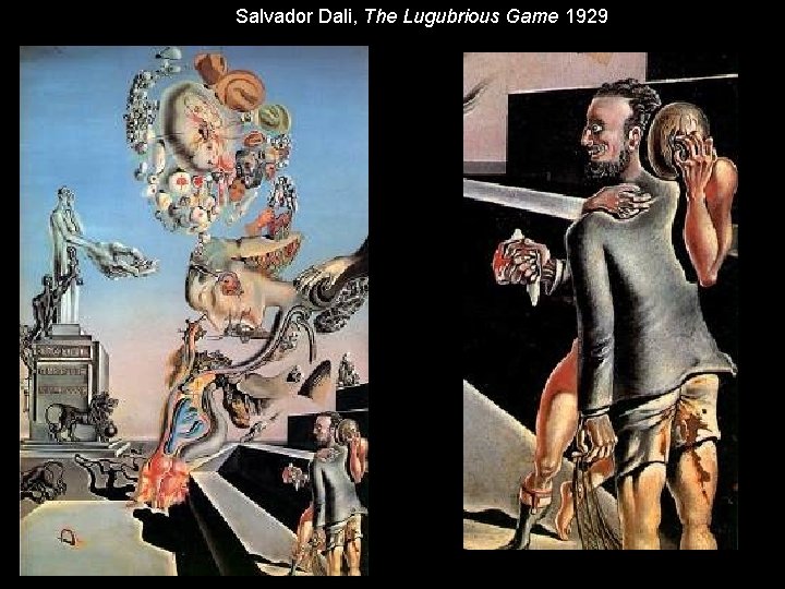 Salvador Dali, The Lugubrious Game 1929 