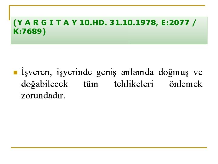(Y A R G I T A Y 10. HD. 31. 10. 1978, E: