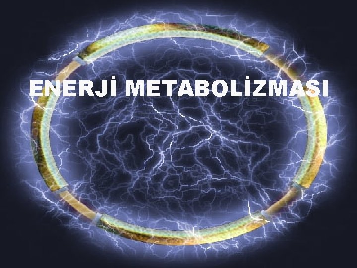 ENERJİ METABOLİZMASI 