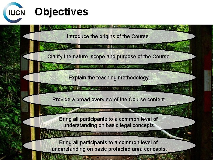 Objectives Introduce the origins of the Course. Clarify the nature, scope and purpose of