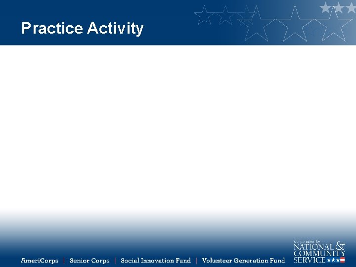 Practice Activity 