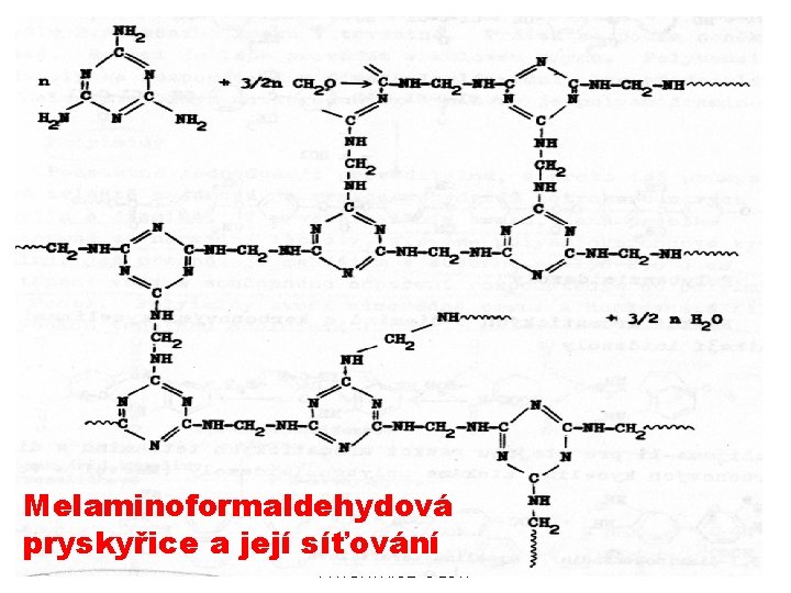 Melaminoformaldehydová pryskyřice a její FENOLFORMALDEHYDOVÉ síťování 13. 4. 2017 PRYSKYŘICE 8 2017 50 