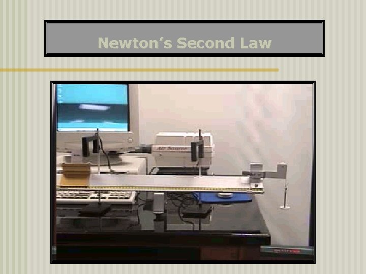 Newton’s Second Law 