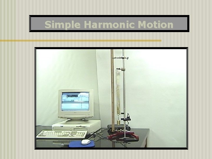 Simple Harmonic Motion 