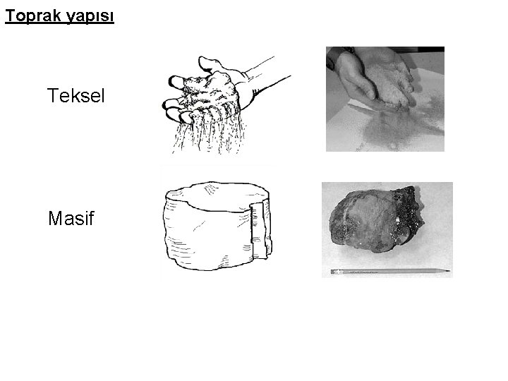 Toprak yapısı Teksel Masif 