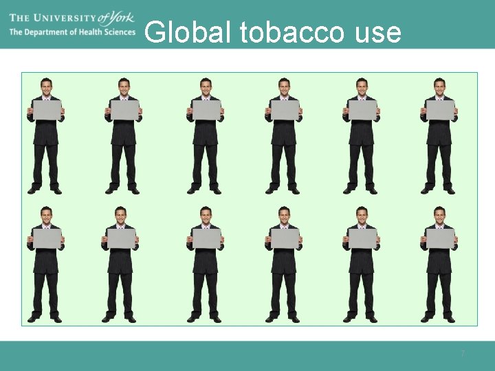Global tobacco use 7 