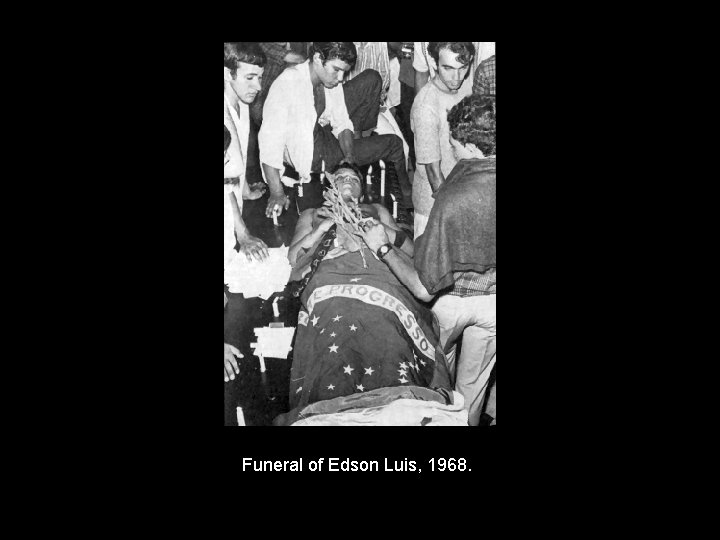 Funeral of Edson Luis, 1968. 