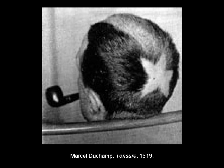 Marcel Duchamp, Tonsure, 1919. 