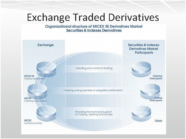 Exchange Traded Derivatives 