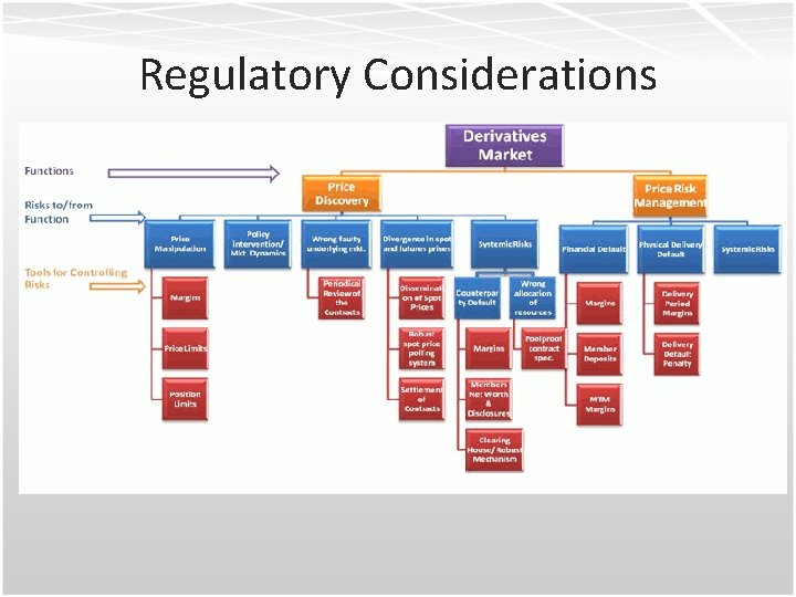 Regulatory Considerations 
