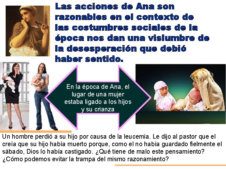 Las acciones de Ana son razonables en el contexto de las costumbres sociales de