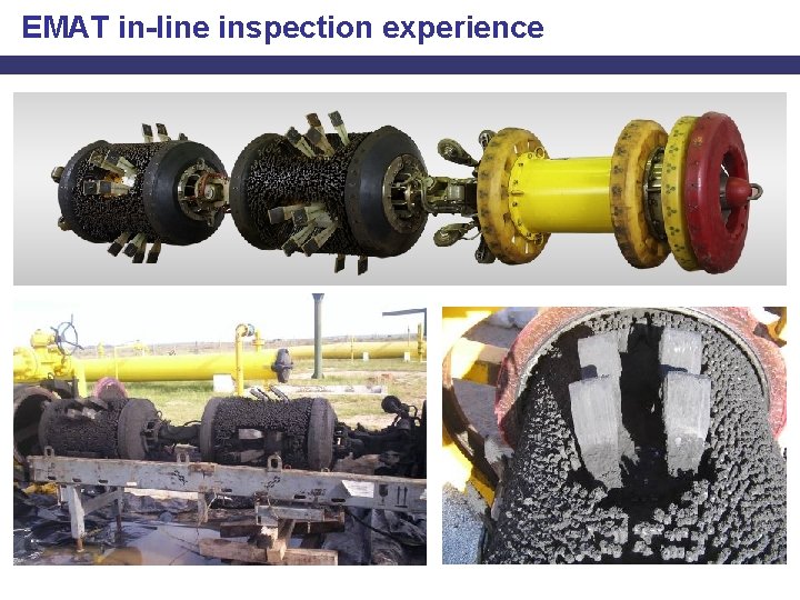 EMAT in-line inspection experience 