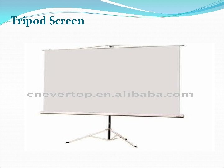 Tripod Screen 