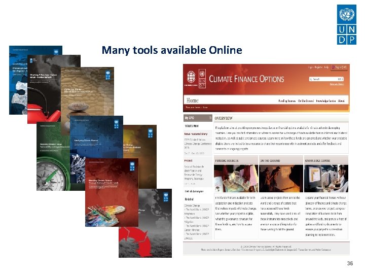 Many tools available Online 36 