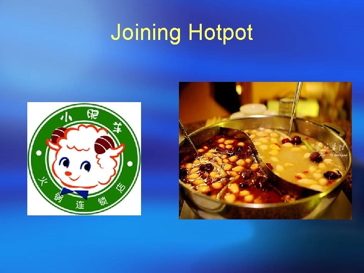 Joining Hotpot 