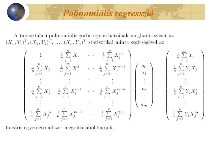 Polinomiális regresszió 