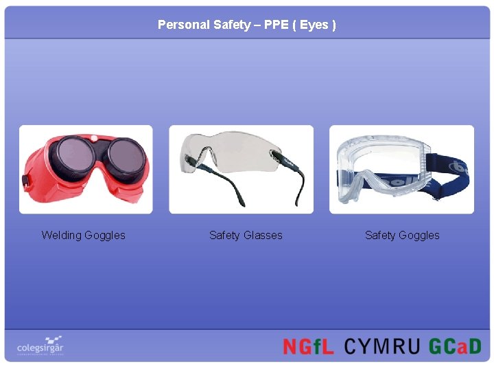 Personal Safety – PPE ( Eyes ) Welding Goggles Safety Glasses Safety Goggles 