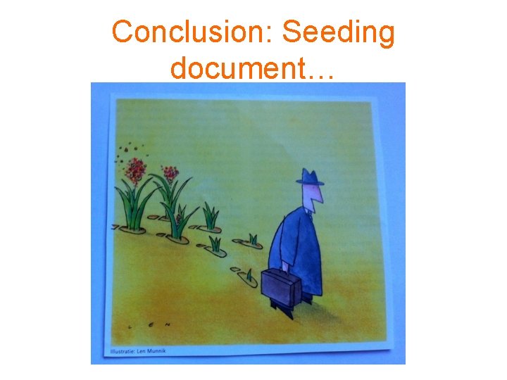 Conclusion: Seeding document… 