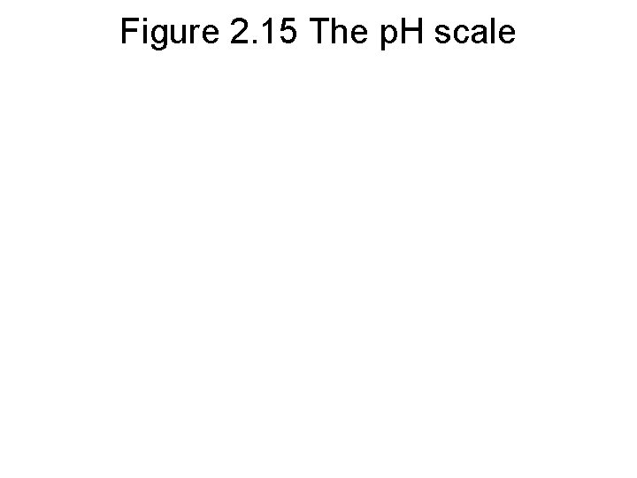 Figure 2. 15 The p. H scale 