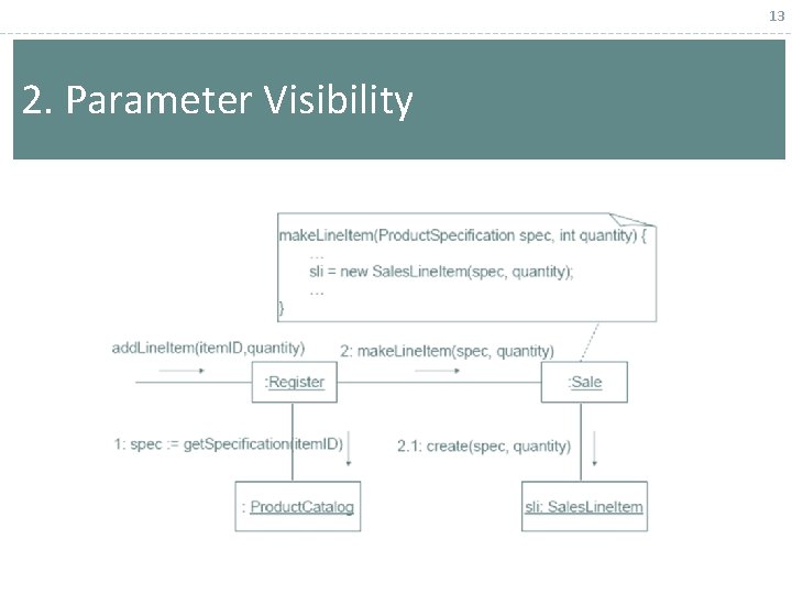 13 2. Parameter Visibility 