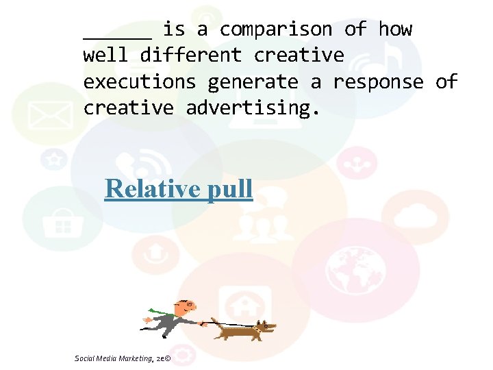 ______ is a comparison of how well different creative executions generate a response of